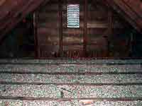 What should you do if your attic contains Zonolite vermiculite?